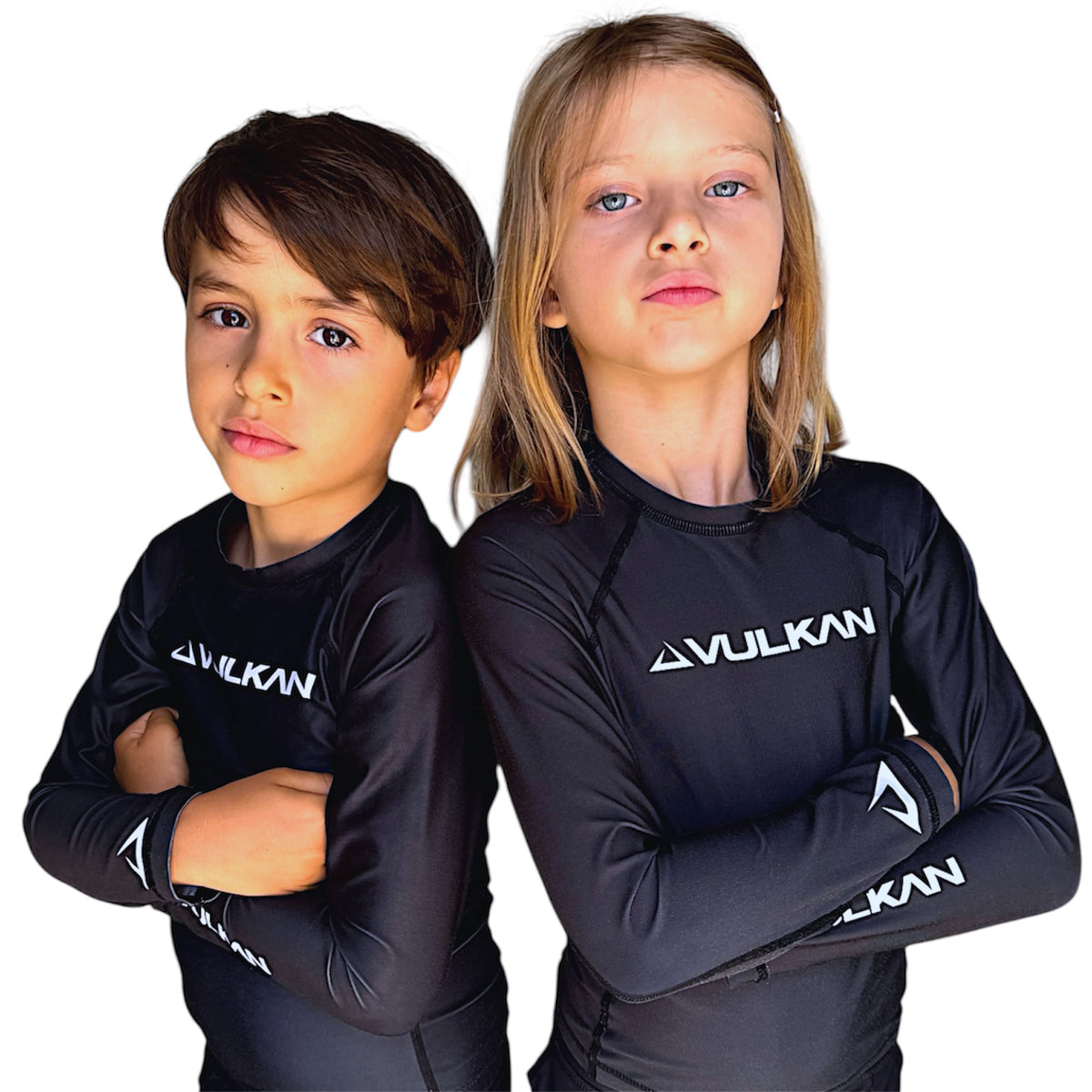 Kids BLACKSHIELD Rashguard Long/Sleeve BLACK