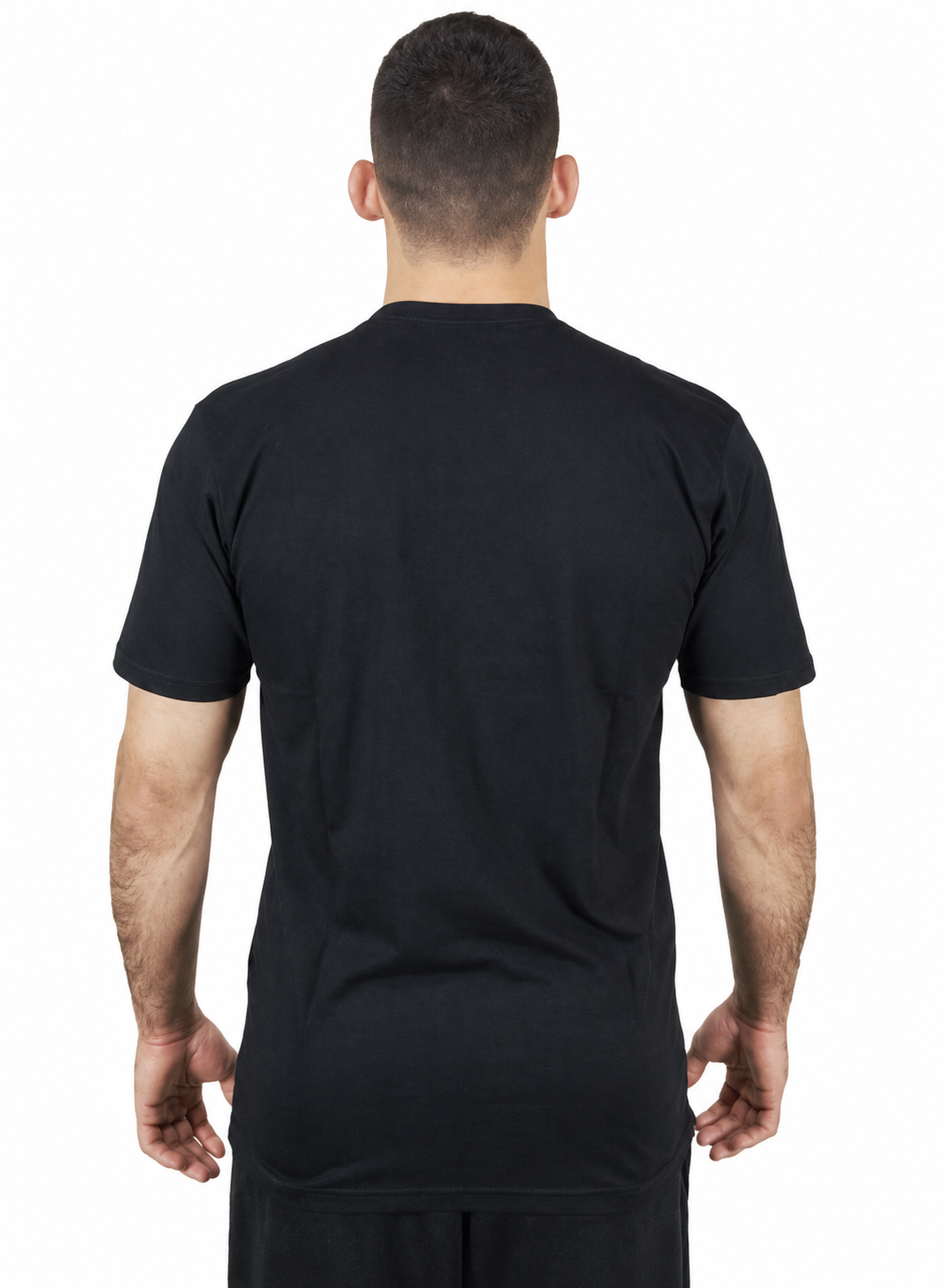 VULKAN ORGANIC T-SHIRT - BLACK & ORANGE