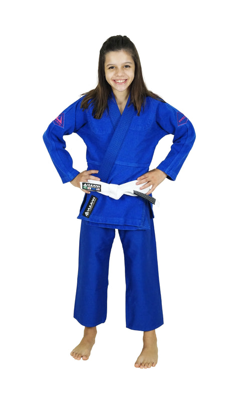 GIRLS PRO EVOLUTION KIDS Jiu-Jitsu Gi (Blue)