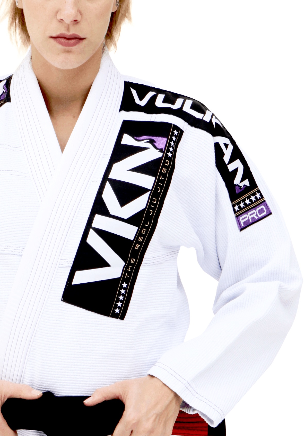 Women&#39;s VKN PRO SW Jiu Jitsu GI White/Purple