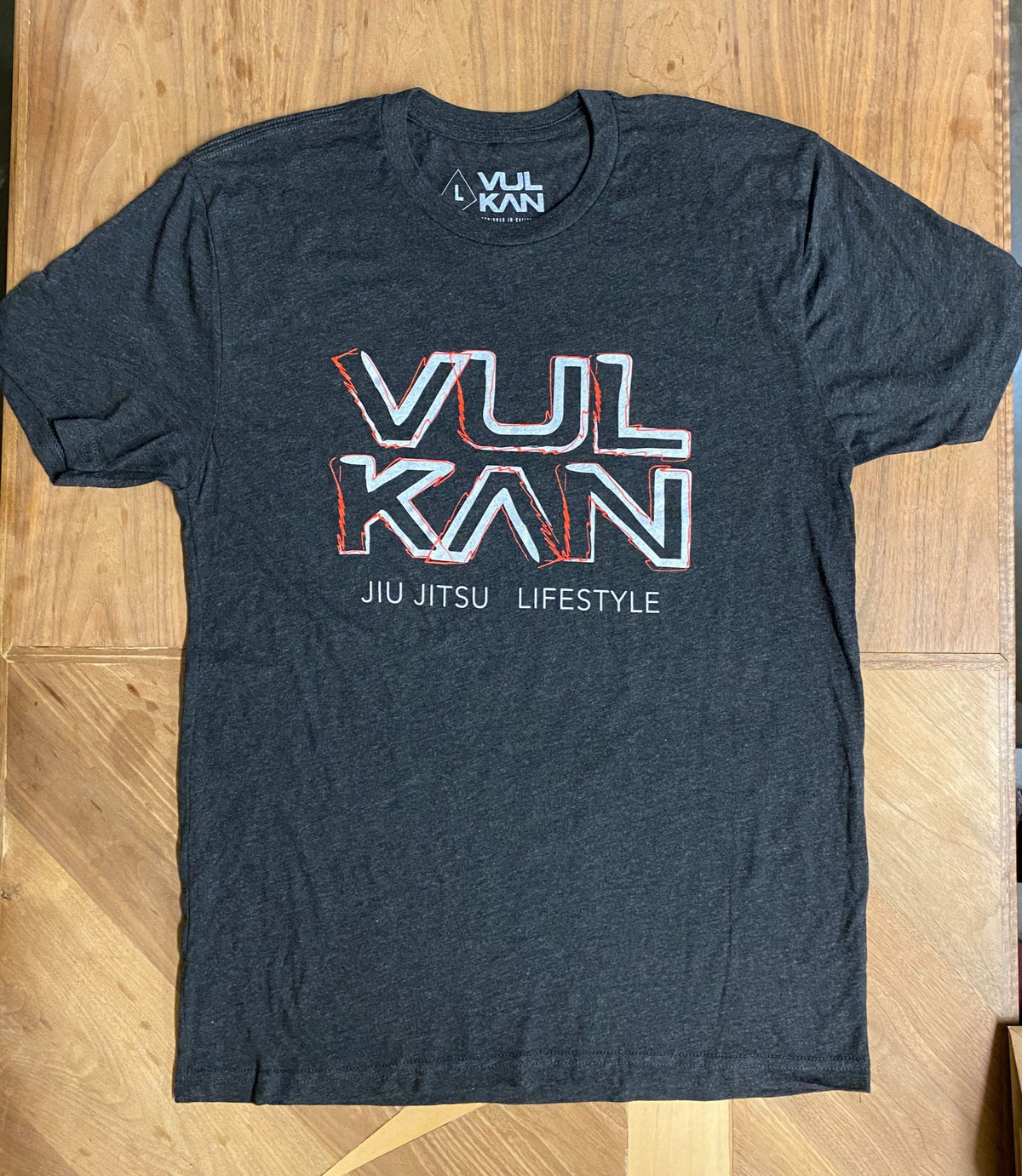 VULKAN LIFESTYLE T-SHIRT - VINTAGE BLACK