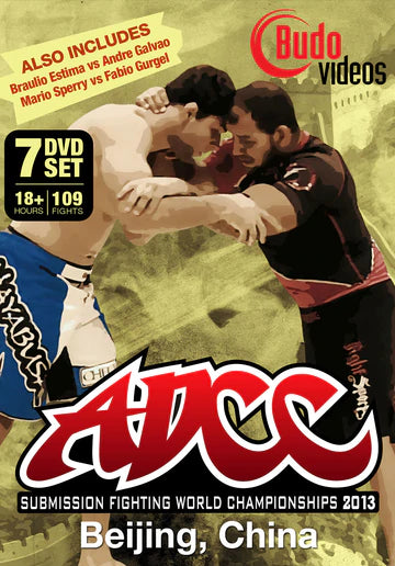 X ADCC 2013 COMPLETE 7 DVD SET - Beijing, China