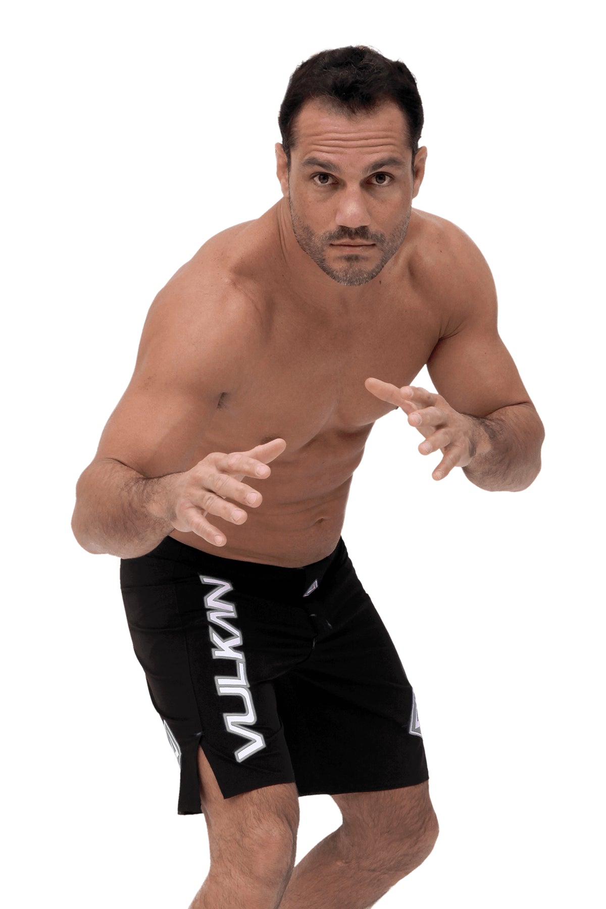 COMBAT Fight Shorts Black/Gray