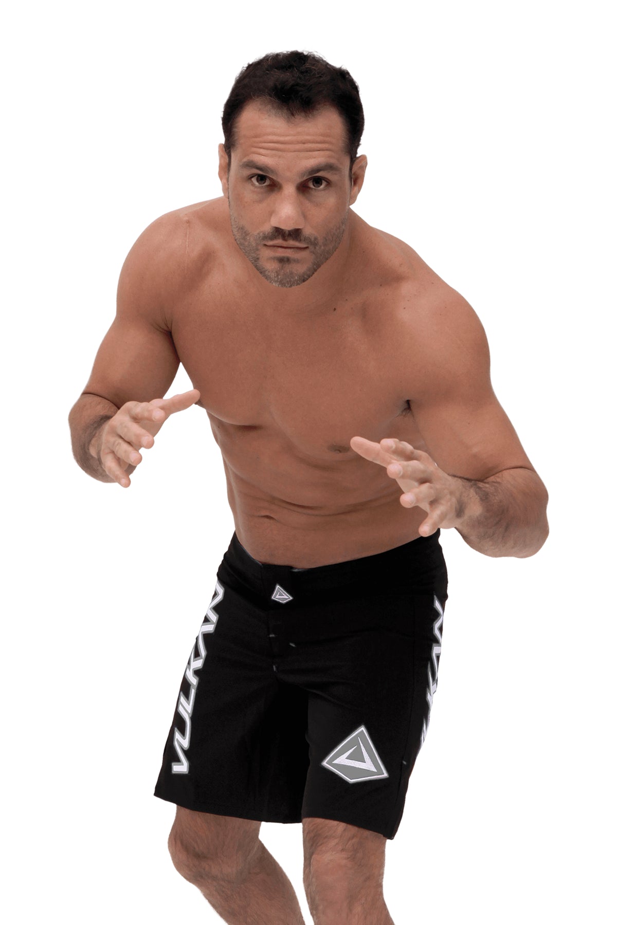COMBAT Fight Shorts Black/Gray