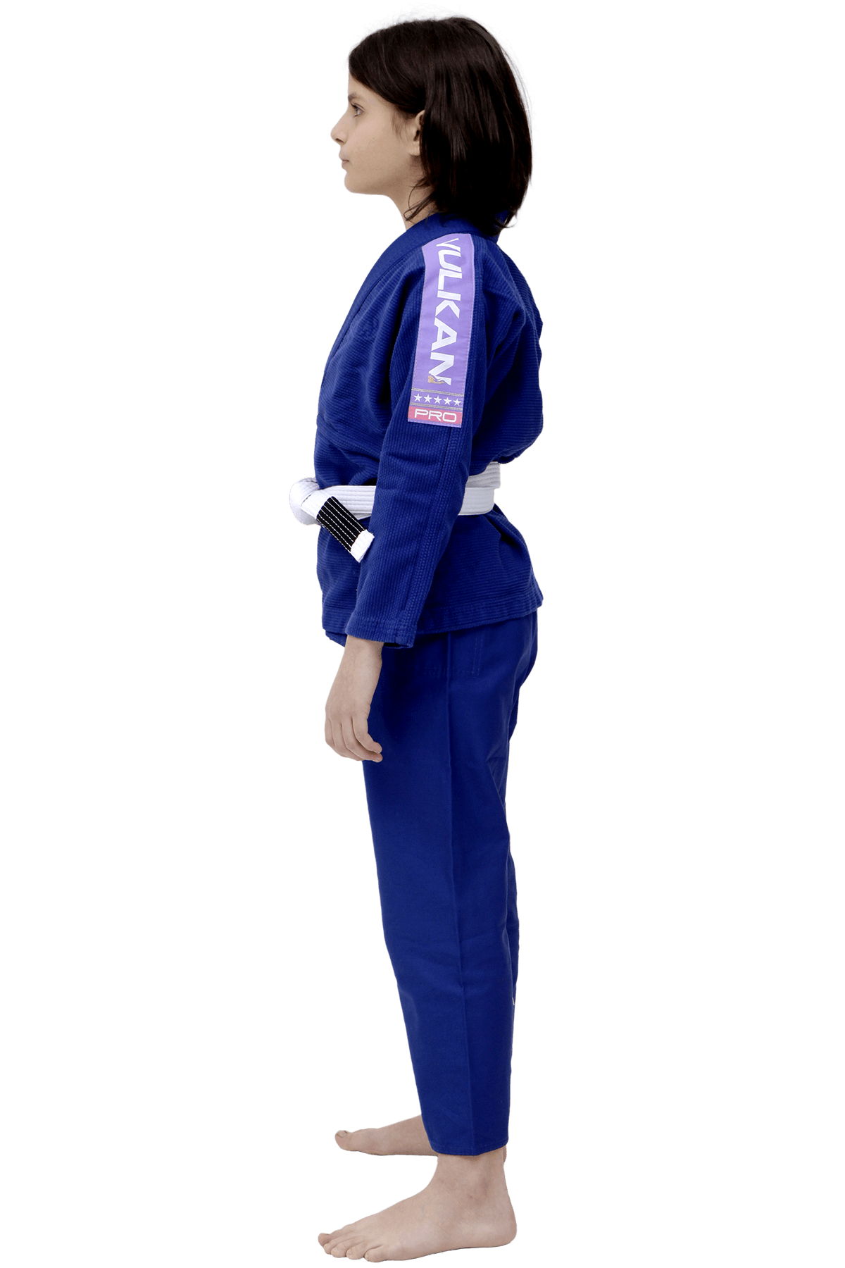 VKN PRO LIGHT KIDS Jiu Jitsu Gi (Royal Blue/Lilac)