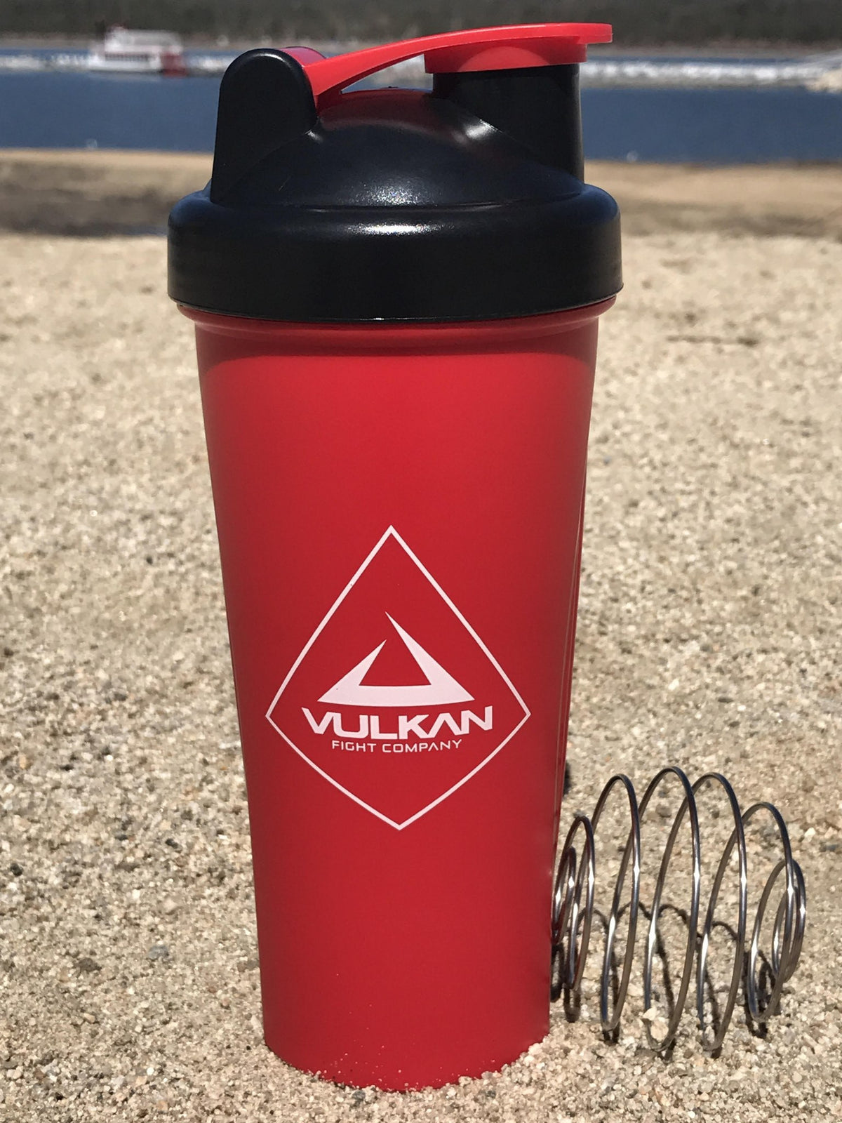 Protein Shaker Red/Black
